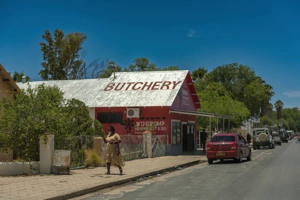 Omaruru Namibia 2020年12月8日 ナミビア エロンゴの大丸の繁華街 — ストック写真