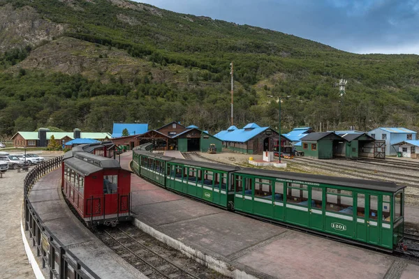 Ushuaia Argentina May 2020 Train End World Station Tierra Del — 图库照片