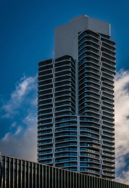 Konut binası, gökdelen, Frankfurt, Almanya 'da büyük kule