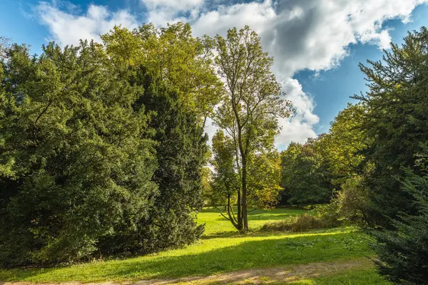 Historiallinen Kevätpuisto Kronthal Kronberg Taunus Saksa — kuvapankkivalokuva