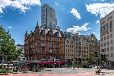 FRANKFURT AM MAIN, ALMANY-16 Temmuz 2023: The Nextower in the Palais Thurn und Taxis, Frankfurt, Almanya