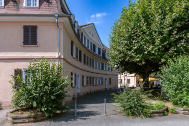 Frankfurt, Almanya 'nın batısındaki bir konutun evleri 