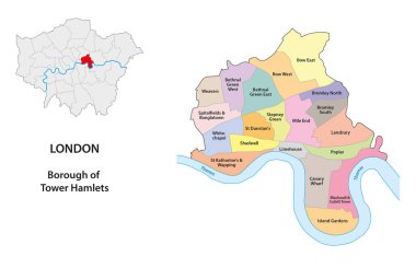 Tower Hamlets İlçesi, Londra, İngiltere