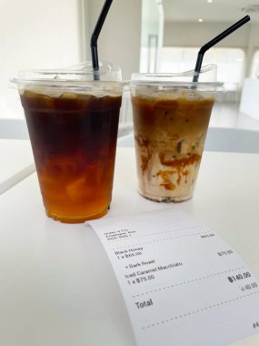 Kahve Americano balı ve kalomel.