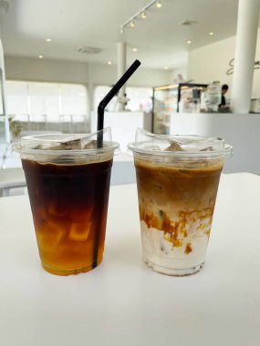 Kahve Americano balı ve kalomel.