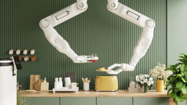 Şaşırtıcı robot mutfaklar insanlar için harika bir yer ve size 3D sunmaya hazır.