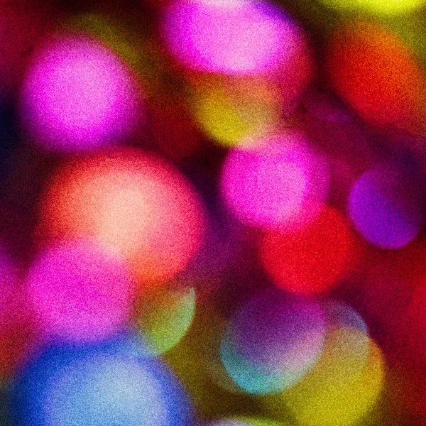Soft Focus Multicolor Bokeh Party Background — Stock Photo, Image