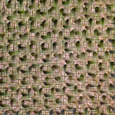 Pembe ve yeşil grungy bir arıza soyut arka plan