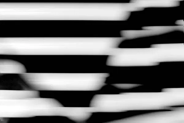 Bars of black and white distortion abstract