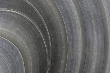 Çelik disk dokusu soyut olarak kapat