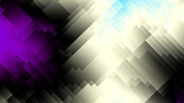 Soyut dijital fraktal model. Yatay arkaplan ve görünüm oranı 16: 9. Soyut geometrik yatay arkaplan