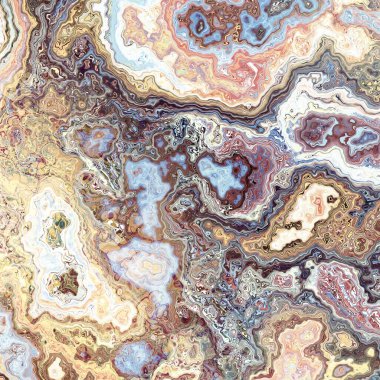 Soyut dijital fraktal desen.