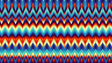 Soyut dijital fraktal model. Yatay arkaplan ve görünüm oranı 16: 9. Sembol süsü