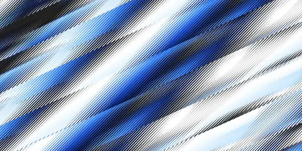 Abstraktes Digitales Fraktalmuster Horizontaler Hintergrund Für Jedes Design Dünne Linien — Stockfoto