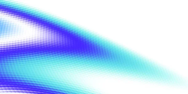 Abstract Digitaal Fractal Patroon Horizontale Achtergrond Voor Elk Ontwerp Blauwe — Stockfoto
