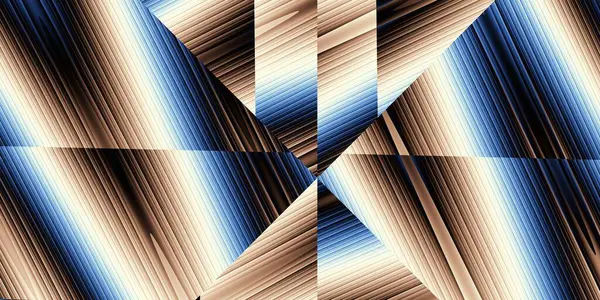 Абстрактный Цифровой Фрактальный Рисунок Горизонтальный Фон Любого Дизайна Геометрические Фигуры — стоковое фото