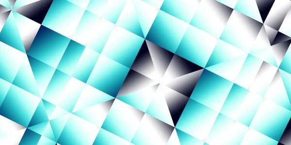 Abstract Digital Fractal Pattern Horizontal Background Any Design Geometric Shapes — Stock Photo, Image