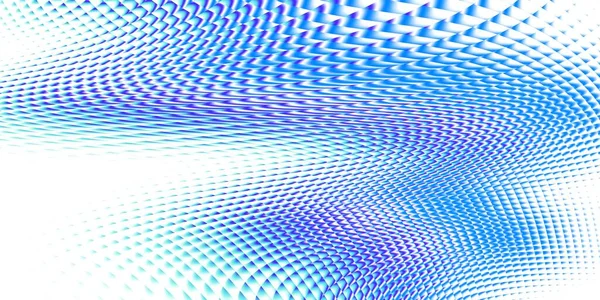 Abstract Digital Fractal Pattern Horizontal Background Any Design Blue Waves — Stock Photo, Image