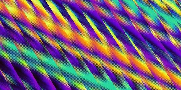 Abstract Digital Fractal Pattern Horizontal Background Any Design Reflect Thin — Stock Photo, Image
