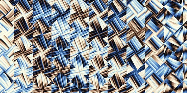 Абстрактный Цифровой Фрактальный Рисунок Горизонтальный Фон Любого Дизайна Геометрические Фигуры — стоковое фото
