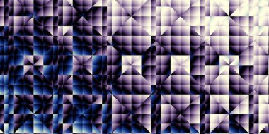 Soyut dijital fraktal model. Her tasarım için yatay arkaplan. Geometrik şekiller.