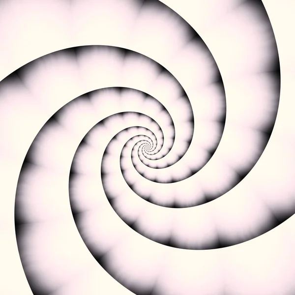概要ディジタルフラクタルパターン 任意のデザインの抽象的な背景 大きな抽象的な螺旋 — ストック写真