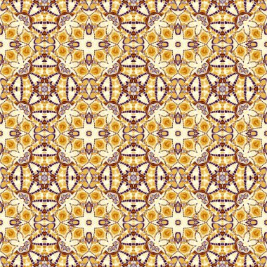 Soyut dijital fraktal model. Herhangi bir tasarım için soyut arkaplan. Soyut süs