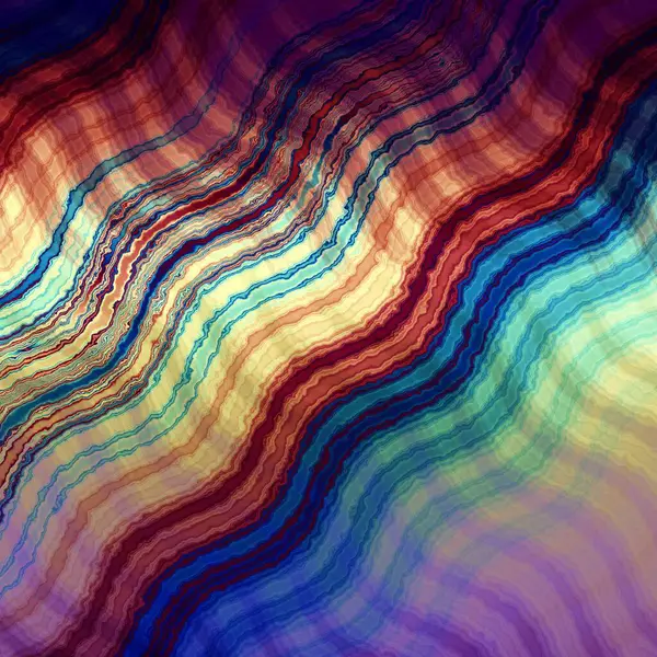Abstract Digital Fractal Pattern Abstract Background Any Design Abstract Psychedelic — Stock Photo, Image