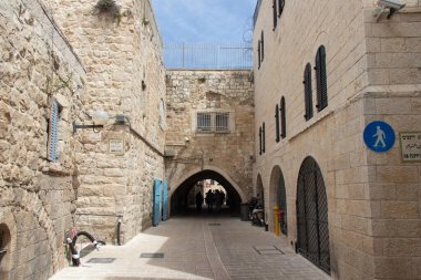 Streets of old city of Jerusalem