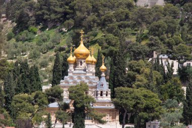 Kudüs, İsrail zeytin Dağı üzerinde bulunan kilise, Magdalalı