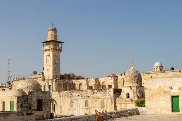 エルサレムの旧市街 旧市街のイスラム教の建物 — ストック写真