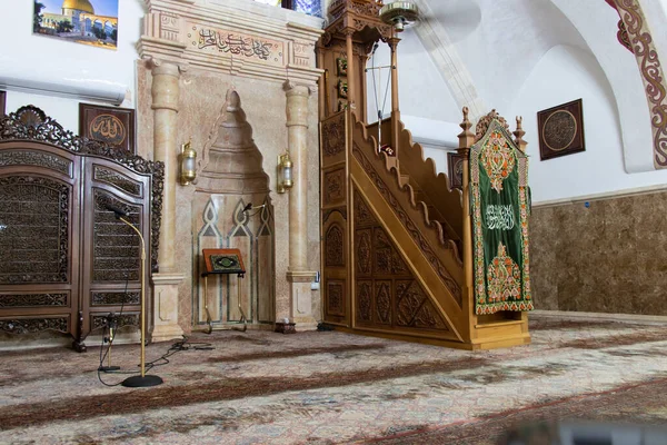 Mezquita Mahmoudiya Ciudad Vieja Jaffa Israel Abril 2022 Imágenes de stock libres de derechos