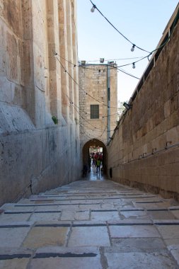 Cave of Machpela and Patriarchs in Hebron, located in West bank, Israel. clipart