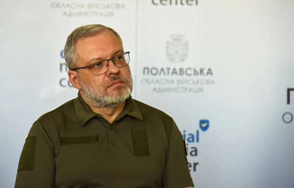 Poltava, Ukrayna - 10 Ağustos 2023: Ukrayna Enerji Bakanı Alman Galuşçenko 