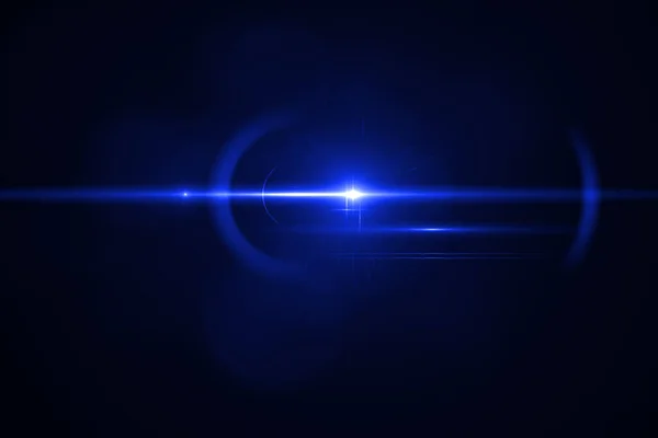 Siyah kara zemin üzerinde mercek parlaması etkisi