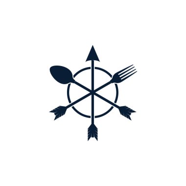 Food Hunter Logo Template Design