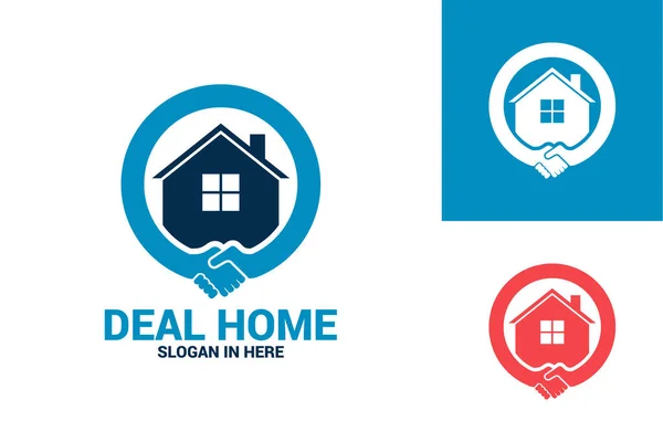Ev logosu tasarım vektör şablonu