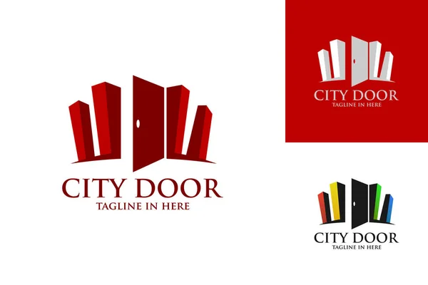 Emlak logosu tasarım vektör şablonu