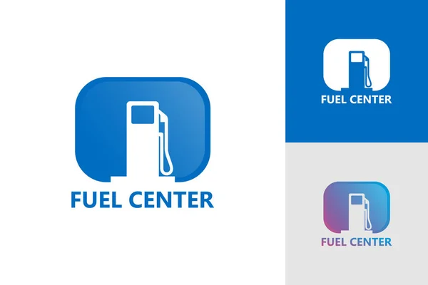 Mavi ve beyaz kartvizit logosunun vektör çizimi.