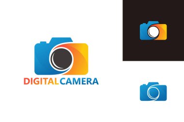 Digital Camera Logo Template Design Vector, Emblem, Design Concept, Creative Symbol, Icon