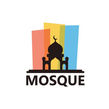 Cami Logosu Tasarım Vektörü, Amblem, Tasarım Konsepti, Yaratıcı Sembol, Simge