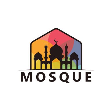 Cami Logosu Tasarım Vektörü, Amblem, Tasarım Konsepti, Yaratıcı Sembol, Simge