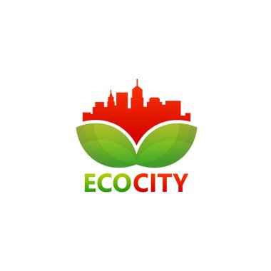 Eco City Logo Template Design Vector, Emblem, Design Concept, Creative Symbol, Icon