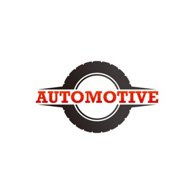 Automotive Tire Logo Template Design Vector, Emblem, Design Concept, Creative Symbol, Icon