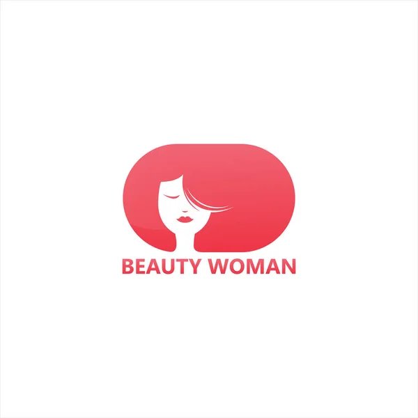 Beauty Woman Logo Template Design Vector, Emblem, Design Concept, Creative Symbol, Icon