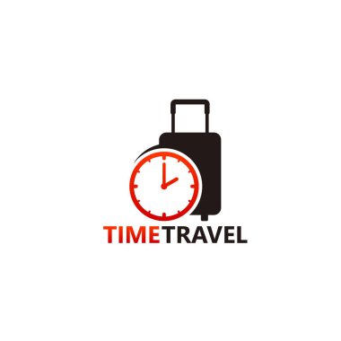 Time Travel Logo Template Design Vector, Emblem, Design Concept, Creative Symbol, Icon