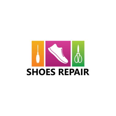 Shoes Repair Logo Template Design
