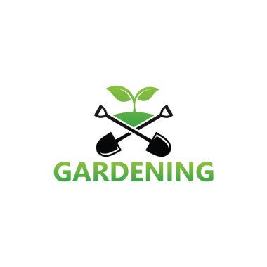 Gardening Logo Template Design Vector