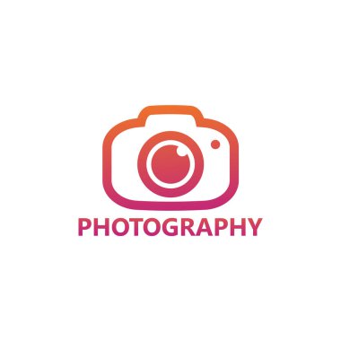 Fotoğraf Logo şablonu tasarlamak vektör, amblem, tasarım konsepti, yaratıcı sembol simge