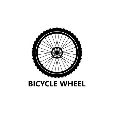 Bicycle Wheel Logo Template Design Vector, Emblem, Design Concept, Creative Symbol, Icon clipart